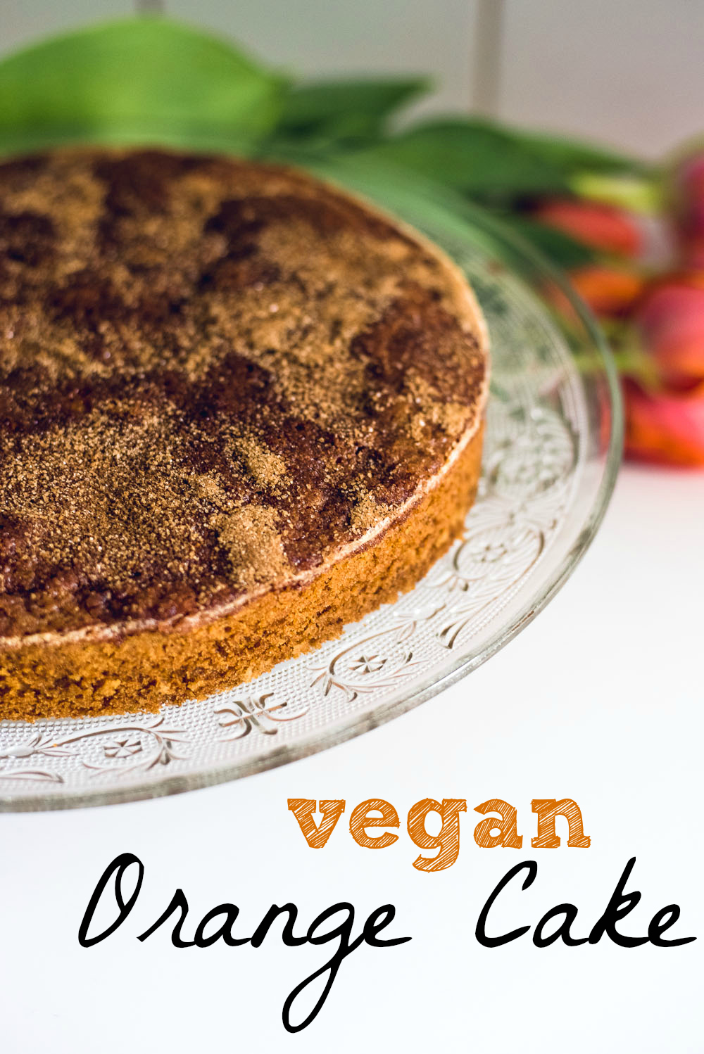 vegan orange cake